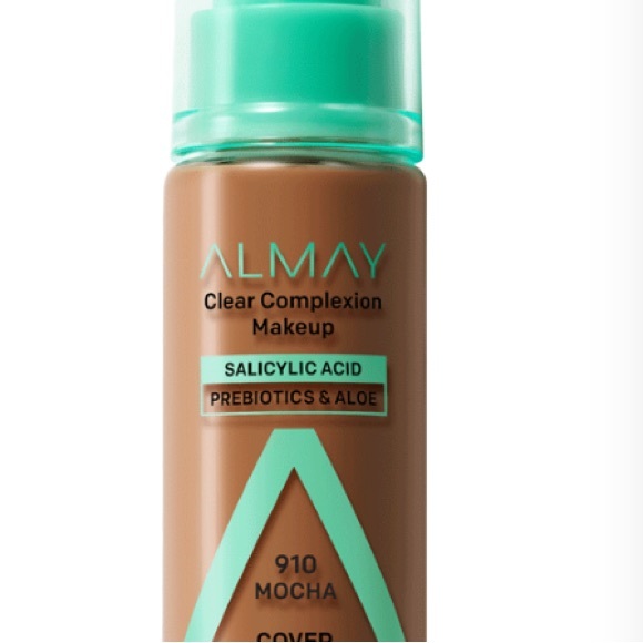 BUNDLE 5/25 Almay Acne-clearing foundation to improve skin 910 Mocha - Picture 1 of 2